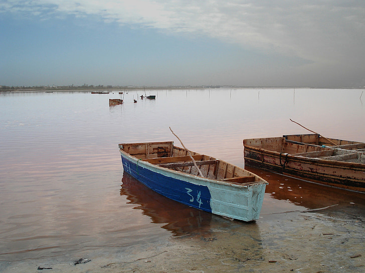 βάρκα, Λίμνη, Σενεγάλη