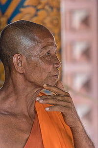μοναχός, βουδιστής, ο Βουδισμός, Ασία, ο διαλογισμός, θρησκεία, πίστη
