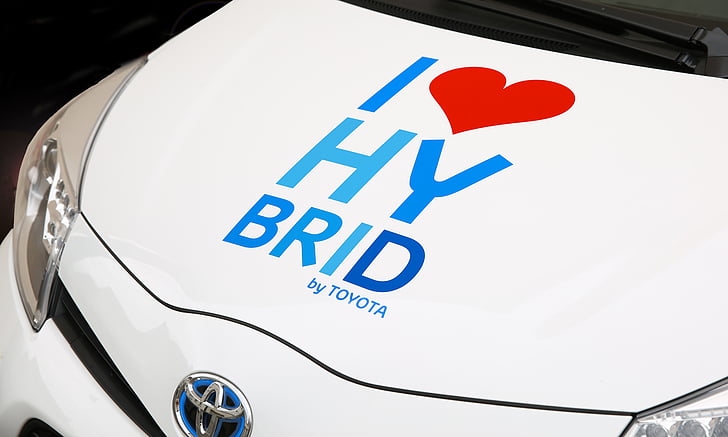 hibridas, hibridinės transporto priemonės, Hibridinis automobilis, Auto, transporto priemonės, Toyota, mažų automobilių