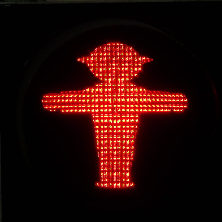 đèn giao thông giao thông ánh sáng hình, Dừng, có chứa, màu đỏ, lưu ý, đường đăng nhập, nhân vật