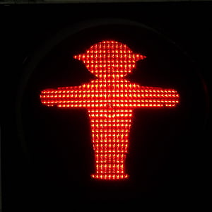 トラフィック ライト信号図, 停止, 含む, 赤, メモ, 道路標識, 文字