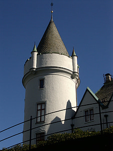věž, hrad, Norsko