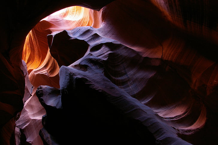 Canyon, Príroda, Navajo, pieskovec, Arizona, Antelope canyon, Desert