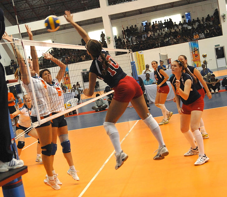 volleyball, kvinner, Team, sport, konkurranse, idrettsutøver, kamp