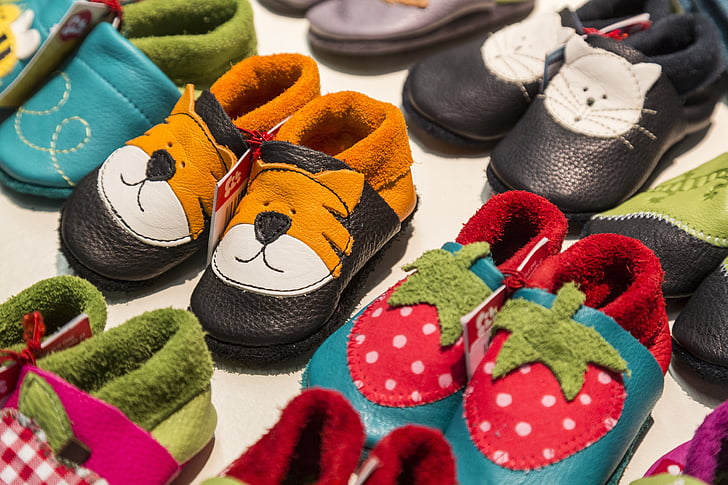 children, children's shoes, shoes, tiger, strawberry, child, clothing
