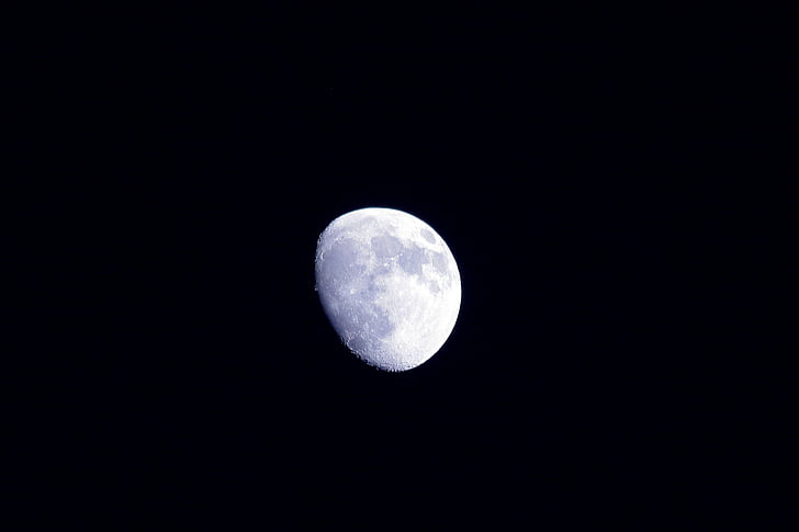 fotografie, luna, noapte, Dark moon, astronomie, spaţiu, scenics