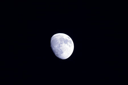 fotografija, mėnulis, naktį, tamsiai mėnulis, Astronomija, vietos, Scenics