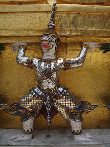 thailand, temple, art, bangkok, temple complex, asia, travel
