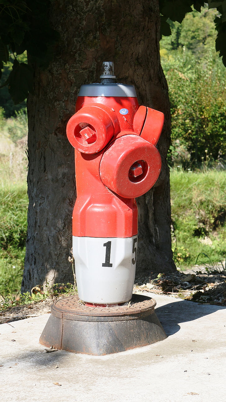 Hydrant, hydrantu, wody, strażak, ogień, Terminal, meble miejskie