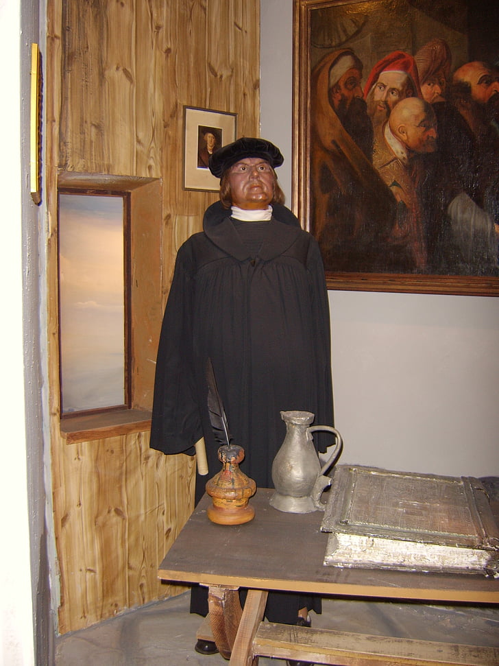 Martin luther, Figura de cera, Pan-óptico