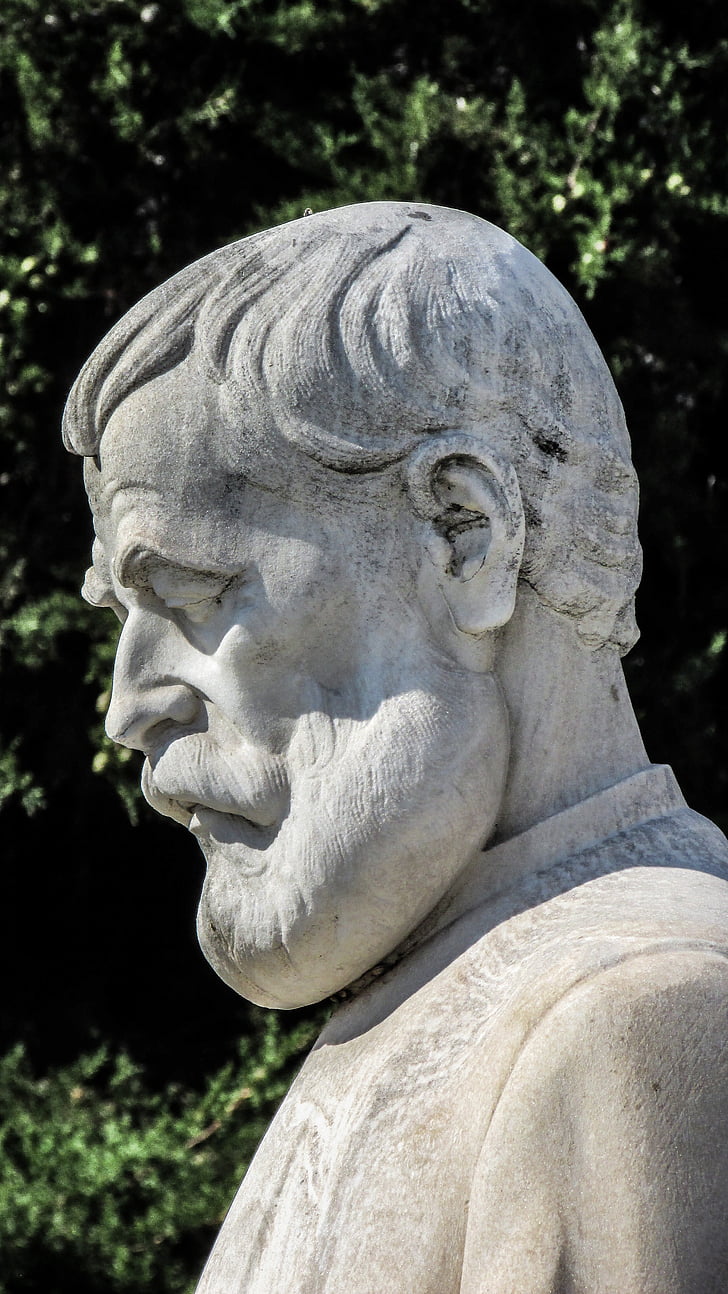 Alexandros papadiamantis, Autor, kirjanik, Kreeka, skulptuur, Statue, Volos
