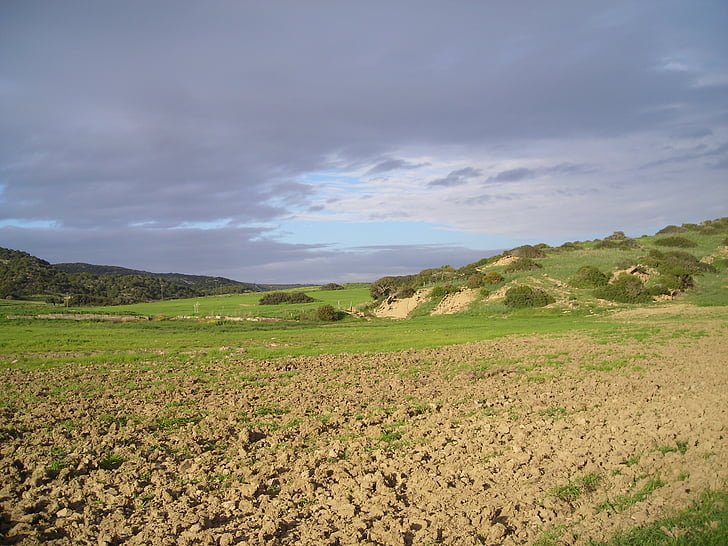 cyprus, landscape, meadow, hill