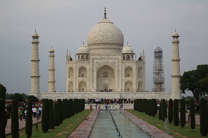 taj mahal, Índia, Agra, Teixeira, Mahal, Ásia, mármore