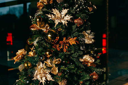 Рождественские украшения, Рождественская елка, украшения, Рождество, украшения, Празднование, дерево