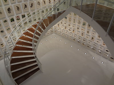 staircase, instituto itaú cultural, são paulo, brazilian collection