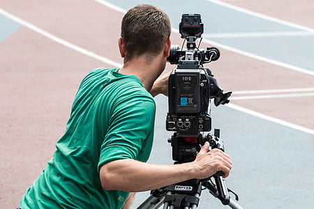 sport, Filmul, Atletism, aparat de fotografiat, Director de imagine