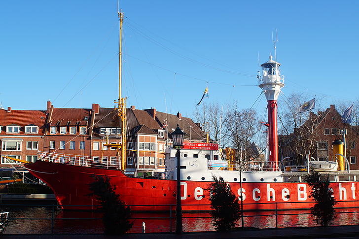 schip, Museum, Restaurant, Inner harbour, Noordzee