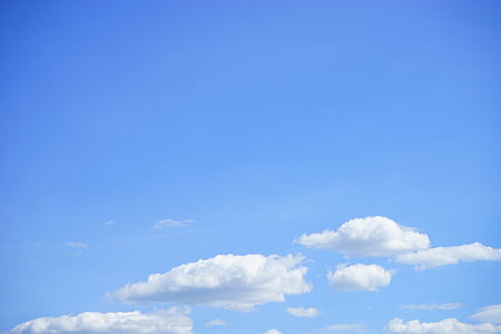 oblaky, Sky, letný deň, modrá, biela, mraky formulár, slnečný deň