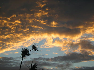 solnedgång, Salvador, Bahia