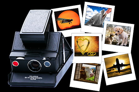 Fotoğraf, Fotoğraf, Polaroid, fotoğraf makinesi, görüntüleri, anılar, anlık