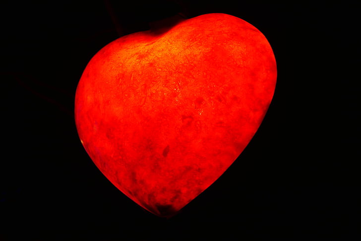 серце, Кохання, серце, зобов'язання, удачі, форми серця, червоний