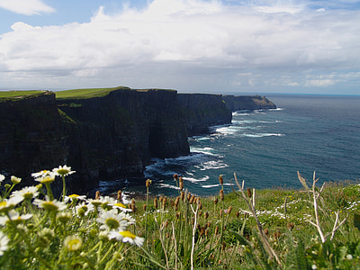 Iirimaa, rannikul, maastik, Rock, loodus, Viimati, kivine rannik