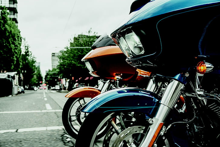 Harley, harley-davidson, motorcykel, motor, rida, transport, fordon