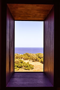 Fenster zur Natur, Architektur, moderne, Design, Umwelt-museum, Cavo greko, Zypern