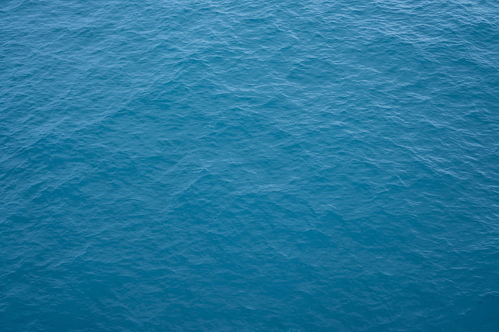 biru, tubuh, air, laut, laut, latar belakang, penuh frame