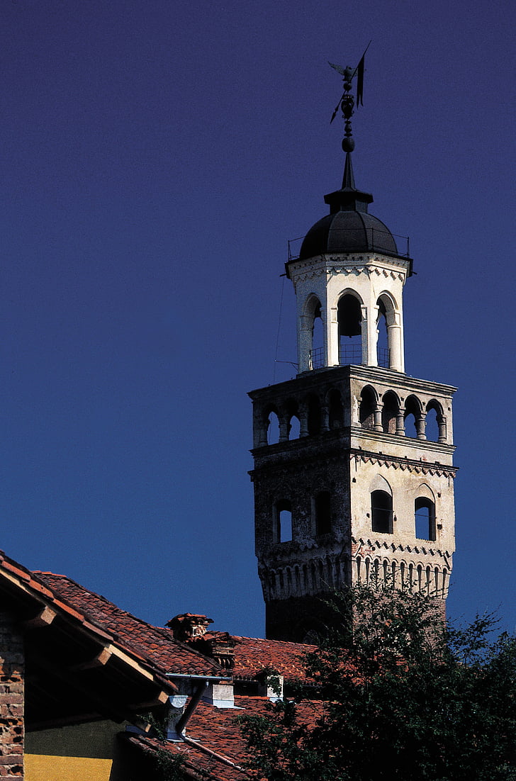 Torre, Torre de gènere, casa, edifici, arquitectura, ciutat, Itàlia
