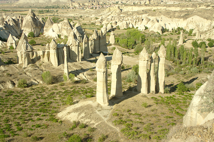 Türgi, Cappadocia, maastik
