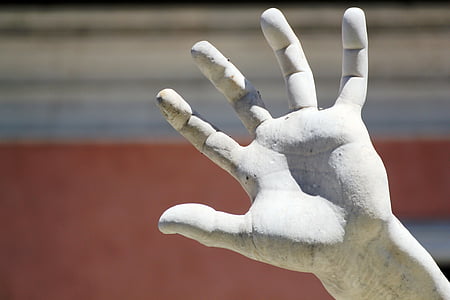 hand, statue, rome
