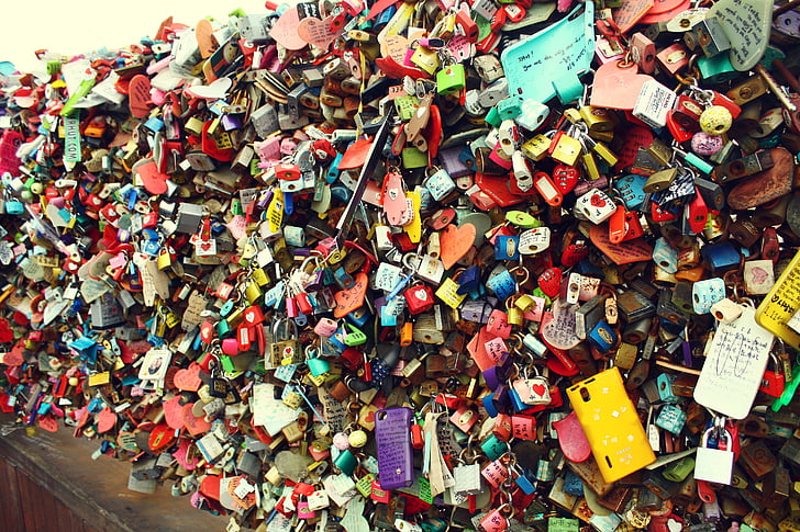key, lock, locking, love, promise, lovers, seoul