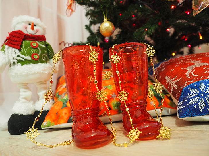 Silvester, Dovolenka, Ornament, Vianočný strom hračky, Vianočný strom, hračky, Foto
