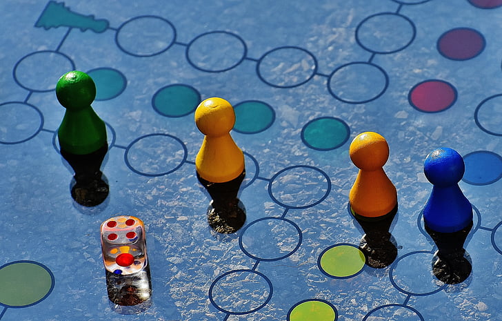 not ludo, game board, glass, cone, game characters, cube, gesellschaftsspiel