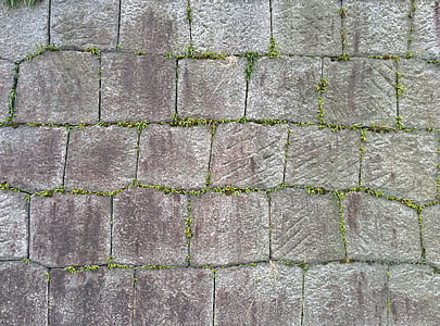 steen, muur, oude, textuur, grijs, blok, buitenkant