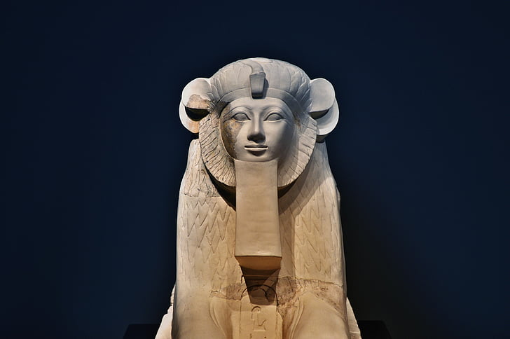 Sfinks, skulptuur, muuseum, Art, Statue