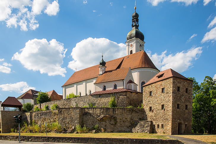 Bad kötzting, l'església, Assumpció, Baviera, Catòlica