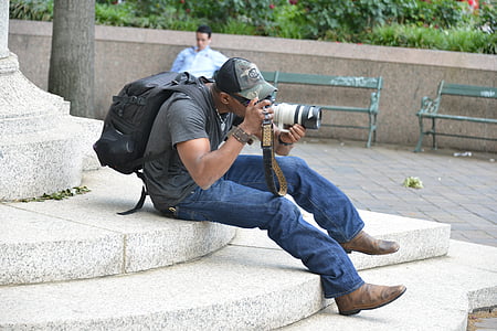 photo, photographer, tourist, camera, photography, digital, lens