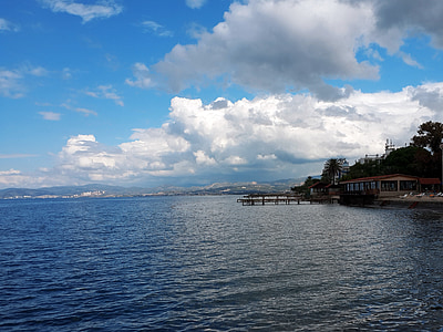 Kusadasi, Marina, azul, Alquiler de barcos, verde, paz, naturaleza