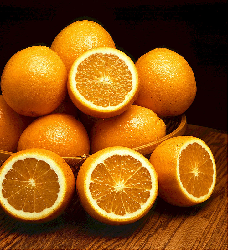 appelsiner, Citrus, saftige, frisk, ambersweet, kold hårdfør sort, c-vitamin