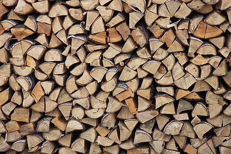 Brennholz, Hintergrund, Holz, Baum, Makro-Fotografie, große Gruppe von Objekten, Stapel