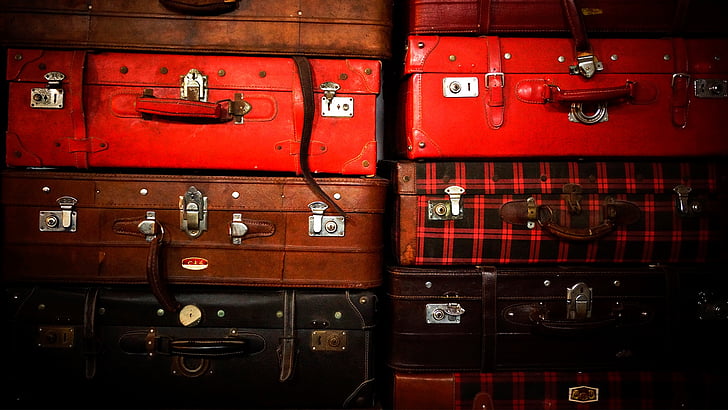 prtljažnika, stari Šanghaj, Nostalgija, stare stvari, rdeča, gasilec, gasilskega