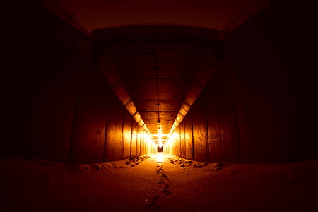 tunel, snijeg, Zima, struktura, ispod autoceste, tamno, razmišljanja