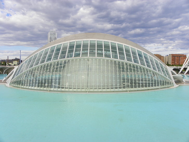 Stadt der Künste und Wissenschaften, CAC, Valencia, Spanien