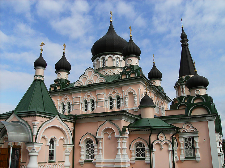 Pokrovsky klášter, Kyjev, Ukrajina