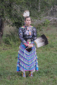 penduduk asli Amerika, penari, kostum, American Barat, Indian, Sejarah, suku