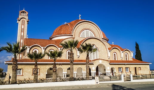 Cyprus, kerk, orthodoxe, dherynia