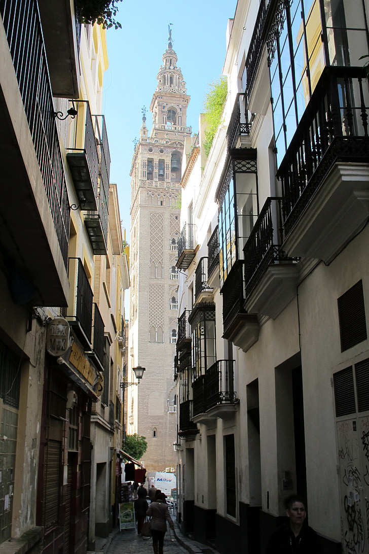 Sevilla, Spanien, minaret