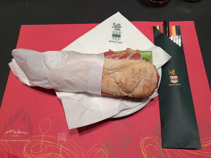 sandwich, Duomo, Milaan